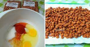 Resepi ini merupakan resepi kuah kacang khasnya untuk dimakan bersama sate. Cara Buat Adunan Tepung Kacang Botak Yang Rangup Sedap Gaul Semua Bahan Goreng Angkat Dah Siap Keluarga