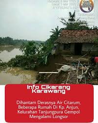 Banjir merupakan salah satu hal yang dapat memperhambat kemajuan kota karawang. Dihantam Detasnya Air Citarum Info Cikarang Karawang Facebook