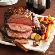 Roast your prime rib to a perfect medium rare with these instructions. Christmas Rib Roast Better Homes Gardens