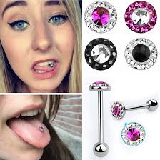 3 25 14g 1 6mm Two Color 7mm Flat Crystal Ferido Tongue