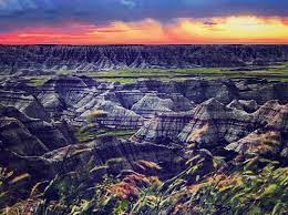 The Badlands At Sunrise Badlands Photography Travel South Dakota Black Hills Awesome Plac Beautiful Places To Travel Sunrise Photography Travel Photography