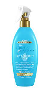 I've long loved argan oil for its ability to, at once, mend damage and help protect hair from hot tools, but lately, it's the castor oil benefits for hair that have been catching my attention. Heat Protect Spray Ogx