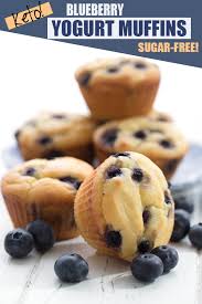 Keto Blueberry Yogurt Muffins All Day I Dream About Food