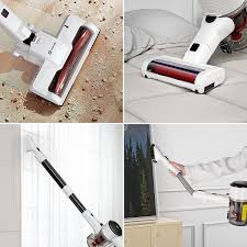 It comes with its own stair tool that is designed for steps and other household items like couches, sofas, area rugs, and yes, even the interior of your car. Buy Nequare Cordless Vacuum 10 In 1 Vacuum Cleaner With 280w Powerful Suction 40mins Self Standing Stick Vacuum For Car Pet Hair Carpet Hard Floor S25pro Online In Indonesia B08t8x7t9r