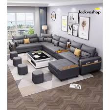 Cara merawat sofa minimalis dengan bahan nilon cukup gunakan sikat plastik dan bersihkan secara teratur untuk tampilan yang lebih baik. Furniture Kebutuhan Rumah Tangga Anda Sofa Minimalis Leter U Mewah Terbaru Lazada Indonesia