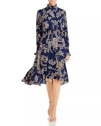 Nanette Nanette Lepore Floral Smocked High Low Dress In 2020 Boho Cocktail Dresses Nanette Lepore Dress Print Dress