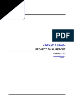 What does it mean to have a lean. Eplc Project Completion Report Template Pdf Verification And Validation Project Management