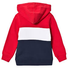 Shop uo colourblock usa hoodie at urban outfitters today. Levis Kids Navy And Red Colour Block Logo Hoody Babyshop Com