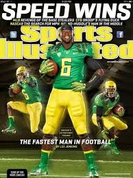 The Fastest Man In Football Oregon S De Anthony Thomas Makes Sports Illustrated Cover Sports Illustrated Covers Oregon Ducks Football Sports Illustrated