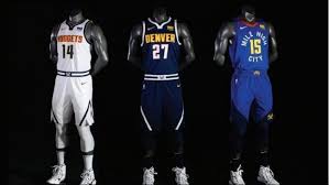 View photos for nuggets unveil alternate jersey. Denver Nuggets Unveil New Jerseys Again