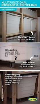 Sockerbit Box With Casters And Lid White Ikea Laundry Room Storage Laundry Room Storage Shelves Ikea Home Tour