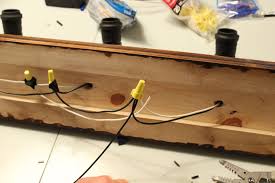 This diagram illustrates wiring a gfci receptacle and light switch in the same outlet box, a common arrangement in a bathroom with limited space. Diy Industrial Bathroom Light Fixtures