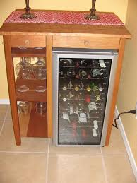 These can include dual temperature zones, which allow different wines to be stored at different temperatures. Contemporary Cherry Wine Bar Wine Fridge Cabinet Wine And Beer Fridge Mini Fridge Cabinet