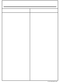 13 images of blank chart template 2 columns 4 rows zeept com