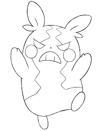 A few boxes of crayons and a variety of coloring and activity pages can help keep kids from getting restless while thanksgiving dinner is cooking. Coloring Page Pokemon Sword And Shield Morpeko Hangry Mode 20