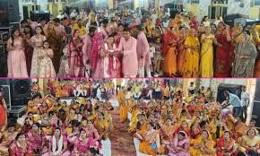 विकास गुप्ता परिवार की भागवत कथा से पूर्व भव्य कलशयात्रा; भारद्वाज आश्रम  में सुशीलजी महाराज कर रहे ज्ञान-वर्षा, रोज दोपहर 2 बजे से शाम 6 बजे ...