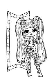 Juegos de ⭐ colorear online para niños y adultos, en los que se elige los colores que más te gusten de la paleta y se aplican al dibujo en blanco y negro. Dibujos De Munecas Lol Para Colorear