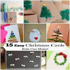 And i think it is probably neatest to keep those separate. 15 Diy Christmas Cards Kids Can Make Letters From Santa Blog