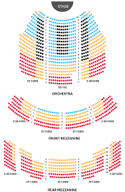 Imperial Theater Seating Chart Aint Too Proud Broadway Guide