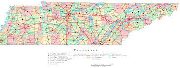 Customize to center on any location. Tennessee Printable Map