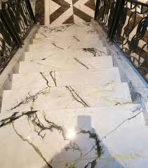 Are you looking for white granite countertop ideas? Ice White Granite Step Stairs