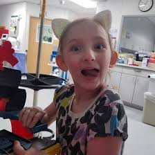 In 2018 Holly was diagnosed with Ewing sarcoma, a cancer of the soft tissue  and bones, after her left shoulder blade started hurting. Her mom recalls  the moment Holly turned to her