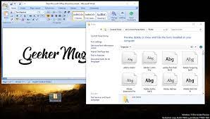 Maybe you would like to learn more about one of these? How To Add New Font To Word 2003 2016 In Windows 10 Easy Way