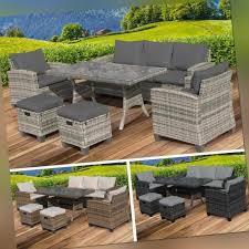 Verkaufe hier gut erhaltene gartenmöbel. Poly Rattan Sitzgarnitur Gartenmobel Essgruppe Lounge Sitzgruppe Garten Delight Forlife24 Com