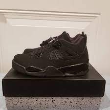 Air Jordan 4 Black Cat A Href Http 6 5y 6 5y A 8w Jordan 4 Black Air Jordan 4 Black Cat All Black Sneakers