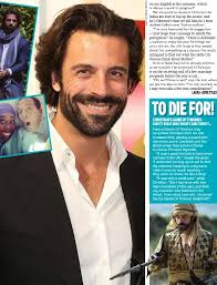 Holby City Saddled up for an Italian stallion!