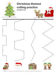 Line tracing worksheets like this one are perfect for preschoolers and kinder. 100 Free Christmas Printables Gift Of Curiosity