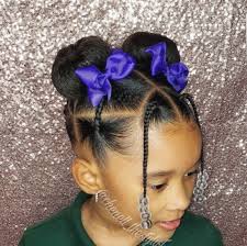 At present, the black kids use almost all kinds of braids the adults do. Playing Dead A Novel Natural Hairstyles For Kids Kids Hairstyles Kids Braided Hairstyles