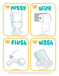 Potty Time Sequence Cards Toddler Potty Training Toddler