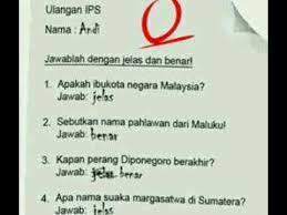 Maybe you would like to learn more about one of these? Kumpulan Jawaban Soal Lucu Anak Sd Kumpulan Contoh Surat Dan Soal Terlengkap