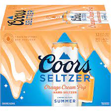Coors Orange Cream Seltzer Beer Ptacek S Iga