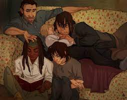 Fan Art Inspired by The Walking Dead — maura-labingi: family at  alexandria…new gayest...