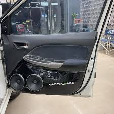 Arnold 300w RMS price 19500 pair Apocalypse AP-M60SQL 150w RMS price 8500  pair install in swift #system #arnold #deafbonce