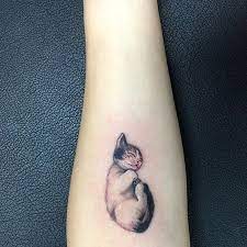 47 Of The Very Best Cat Tattoos Page 10 Of 47 Lovein Home Kitten Tattoo Tattoos Trendy Tattoos