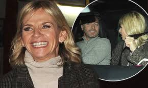 Zoe Ball beams as catches up with beau Michael Reed after filming Strictly  spin-off It Takes two