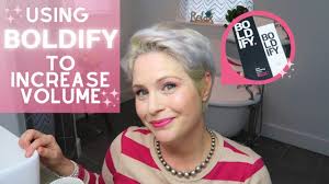Wash hair with your favorite shampoo Using Boldify To Increase Volume Youtube