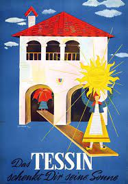 pin von maik remmers auf travel poster retroposter retro poster tessin