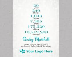 Check spelling or type a new query. 20 Year Work Anniversary Gift For Nurses Rn Retirement Gift Etsy Work Anniversary Gifts Work Anniversary Employee Appreciation Gifts