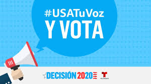 Como votar en la voz. Usa Tu Voz Y Vota En Las Elecciones Presidenciales De 2020 Decision 2020 Entretenimiento Youtube