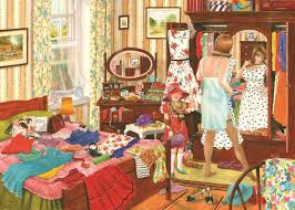 Maybe you would like to learn more about one of these? House Of Puzzles Nothing To Wear 1000 Pcs Jigsaw Puzzle For Sale Online Ebay Puzzle Art Nostalgic Art Puzzle Shop