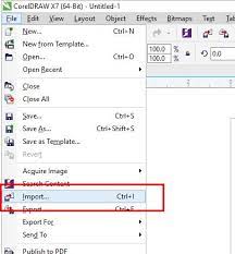 Converting Png File Into Svg Format In Corel Draw X7 Stack Overflow