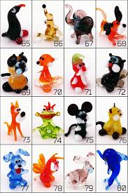 Small Glass Animal Figurines Miniature Glass Animals Murano Glass Animals Blown Glass Animals Little Glass Murano Glass Animals Glass Animals Animal Figurines