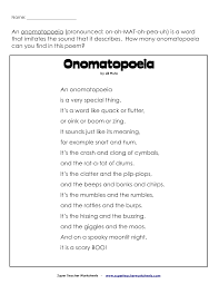 Blendspace Figurative Language 1650 1275px Examples Of Onomatopoeia Poetry Poetry Sample And Poetry Forma Onomatopoeia Printable Math Worksheets Worksheets