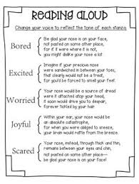 Be Glad Your Nose Is On Your Face Poetry Activities Poetry Activities Silly Poems Poetry