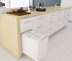 350mm Cabinet 2x24l White Tanova Drawer Frame Kitchen Bin For Legrabox M Drawer In 2020 Kitchen Bin Cabinet Cool Furniture