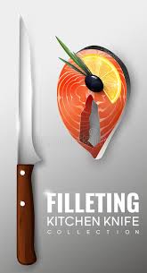 Son los que se pueden enchufar a la corriente eléctrica. Plantilla Realista Del Cuchillo De Cocina Ilustracion Del Vector Ilustracion De Cartel Realista 87425297